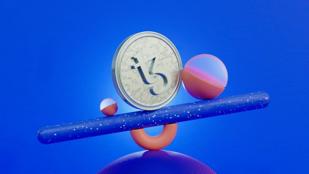 Balance scale with money, representing weighing